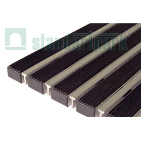 Решетка СИТИ алюминиевая грязезащитная