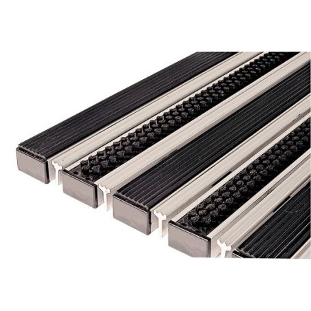 Решетка СИТИ алюминиевая грязезащитная