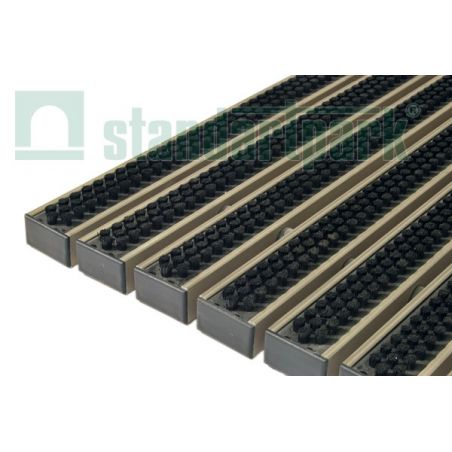 Решетка СИТИ алюминиевая грязезащитная