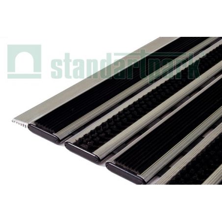 Решетка алюминиевая "Респект" грязезащитная