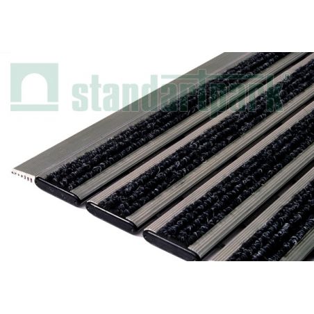 Решетка алюминиевая "Респект" грязезащитная