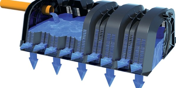 Дренажный тунель для устройства дренажного поля биосептика