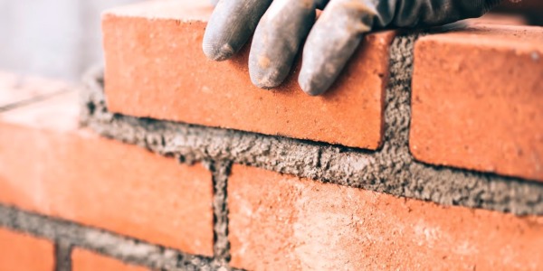 Clinker facing brick laying technology