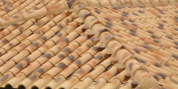 Ceramic roof tile Margon Supra