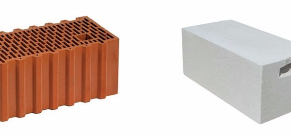Aerated concrete or ceramic blocks - what is better to build a house from