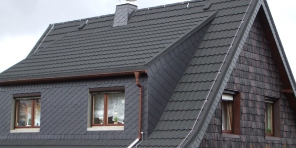 Натуральный сланец для крыши и фасада